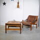 Safari armchair by Torbjörn Afdal for Bruksbo Norwegen 1960.