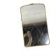 Vintage gold mirror / wall mirror with diamond pattern