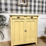 Yellow patinated parisian buffet