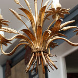 Wheat ear chandelier, 5 fires