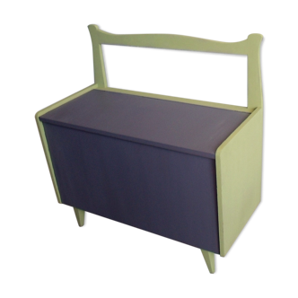 Banc coffre à jouets vintage 1950