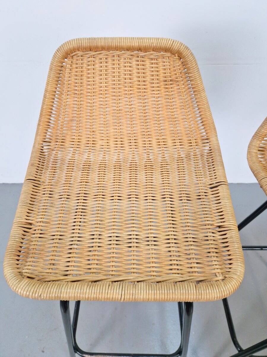 Bar Stools from Rohé Noordwolde, 1960, Set of 2
