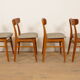 4 x dining chairs | Farstrup | Model 210 | Restored | Green