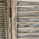 Paravent lamelle volet persienne vintage