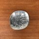 Vintage Canadian metal bowl with beaver decoration by Hoselton.
