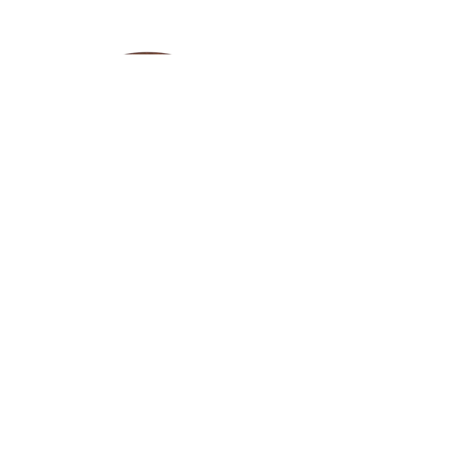 Duo old round wooden mirrors