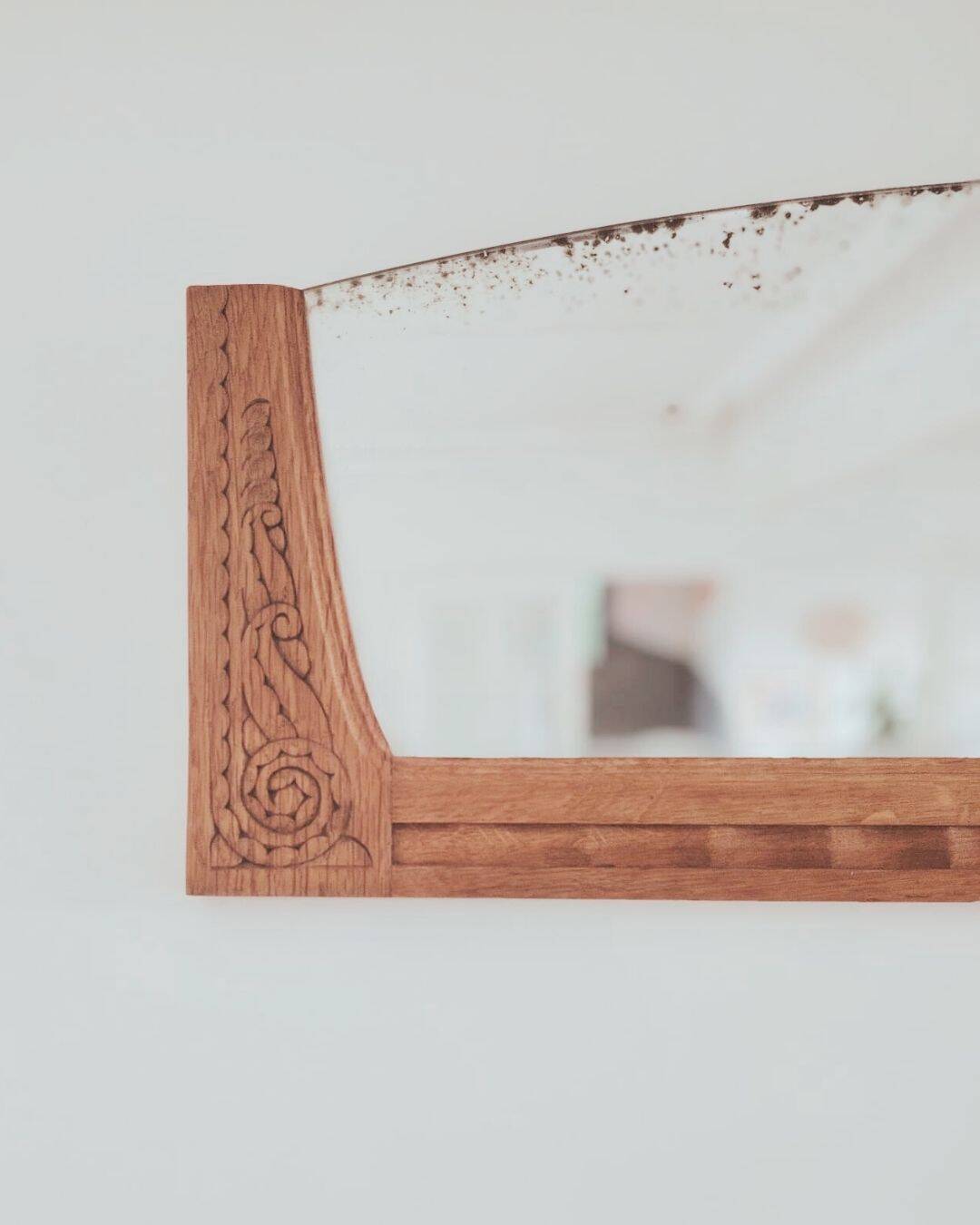 Miroir ancien Art Déco rénové