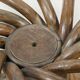 Bamboo and glass table by Bernard Govin – Eguizier edition, 1970