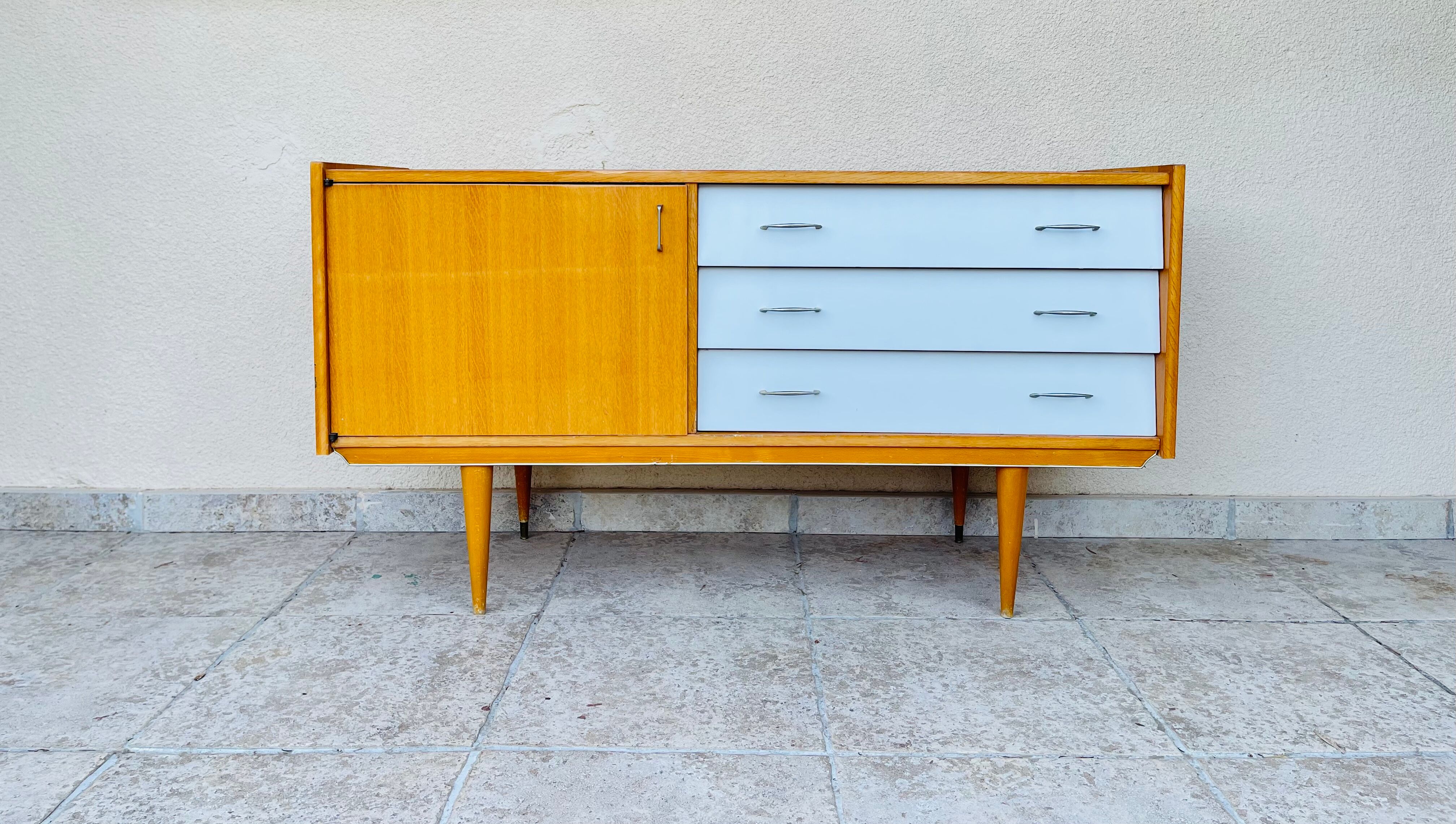 Vintage oak sideboard