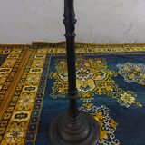 Early 20th century bistro table with cast iron base and Terrazzo top