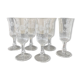 Series of 6 champagne flutes