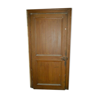 Fir door with its frame