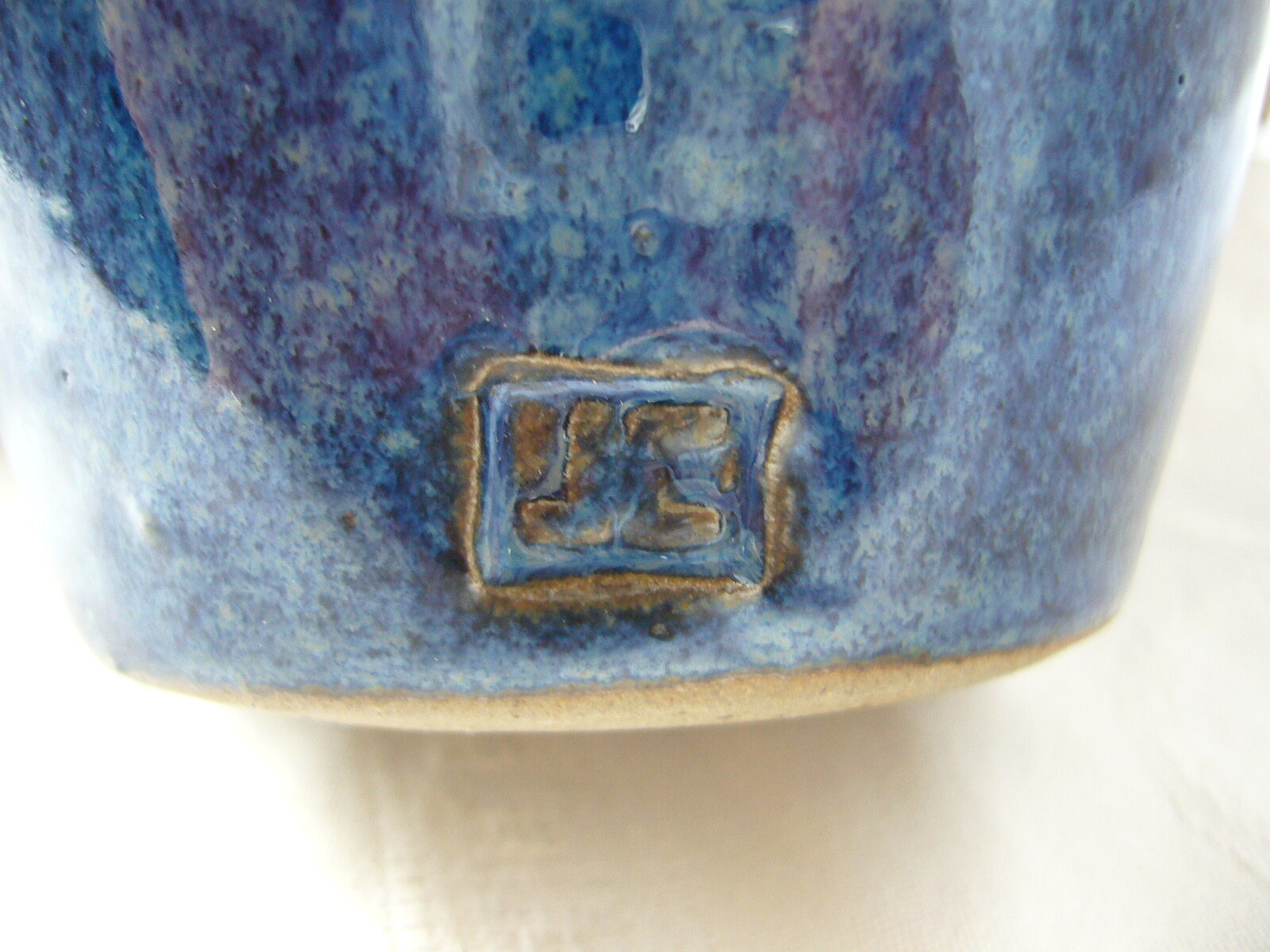 Flamed ceramic vase Jean Cacheleux