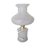 Glass bedside lamp