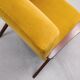 Mid-century Easy Model B armchair - 310 Var in Goldenrod velvet
