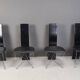 Set of 4 Concorde Dining Chairs with Leather Seats by Torstein Flatøy for Bahus
