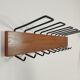 Scandinavian wall shelf in 60s teak