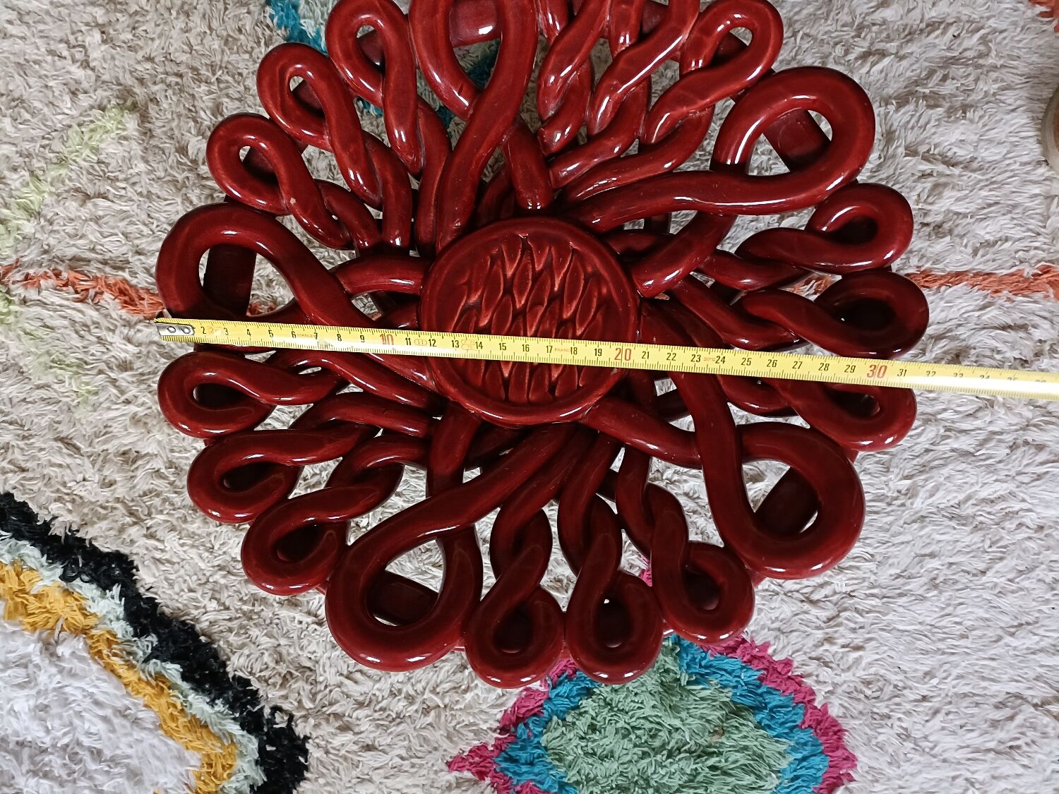 Braided Vallauris fruit basket