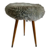 Vintage soft stool / stool / pouf