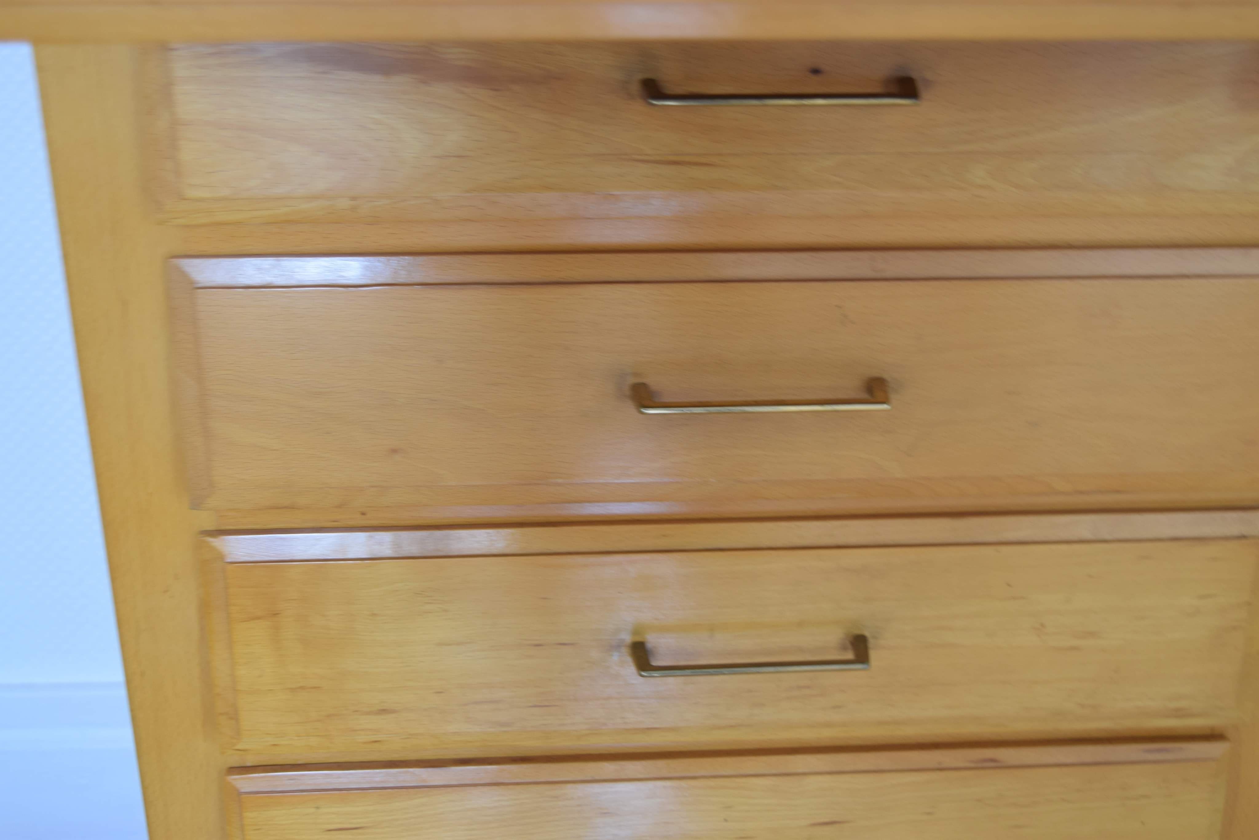 Chiffonnier feet compass 1950