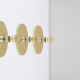 Flushmount disc wall lamp from Cosack leuchten, Germany 70s