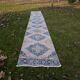 Vintage Turkish hallway rug 86x715 cm