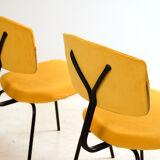 Pair of chairs Sunday C. Sclafert 1950's