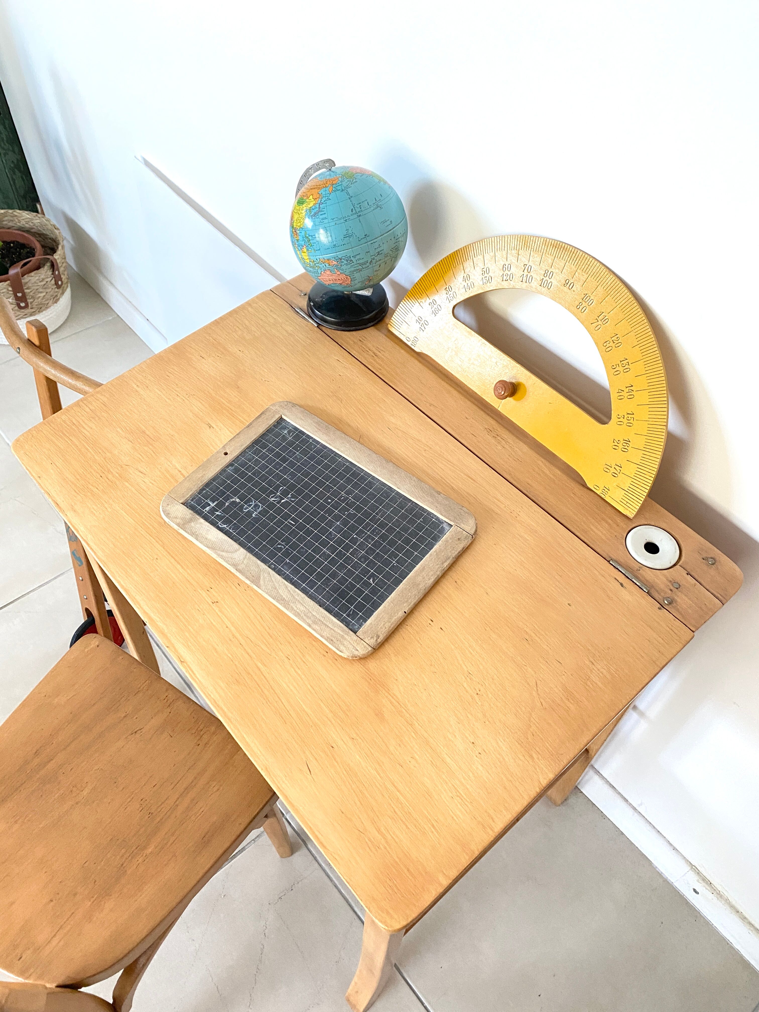 Baumann desk and children's chair set