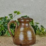 Pichet en grès signé Baudat