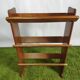 Small library Vintage oak book holder