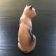 Antique ceramic cat