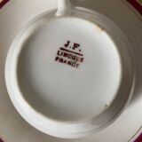 Service à thé en porcelaine de Limoges