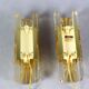 Pair of danish wall scones Alladin by Vitrika 1960s