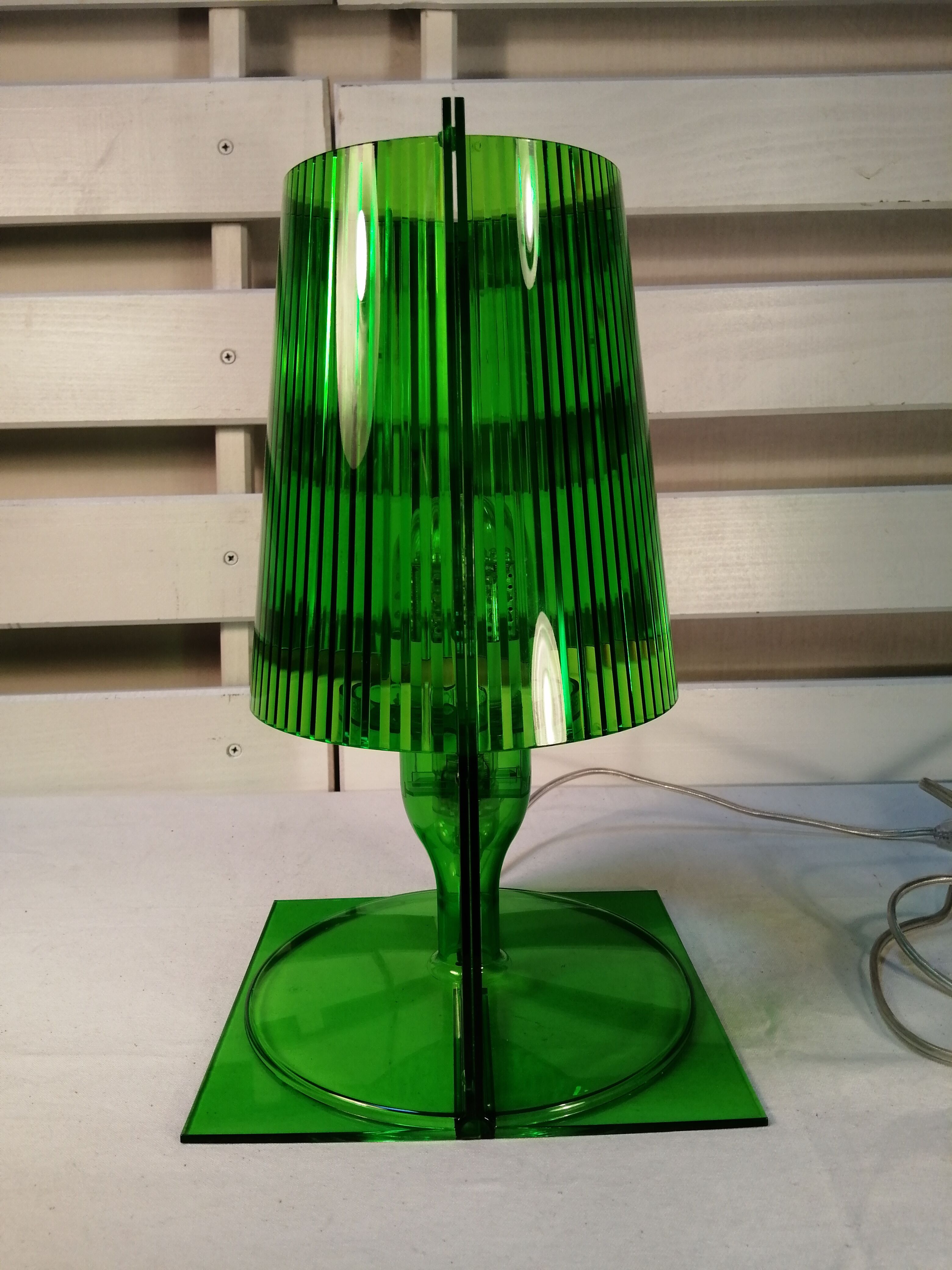 Table lamp Kartell model Take mint