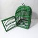 Cage en rotin vintage