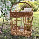 Bottle holder servant vintage nomadic bar