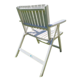 Set armchairs and garden table vintage circa 1970 R Gleizes