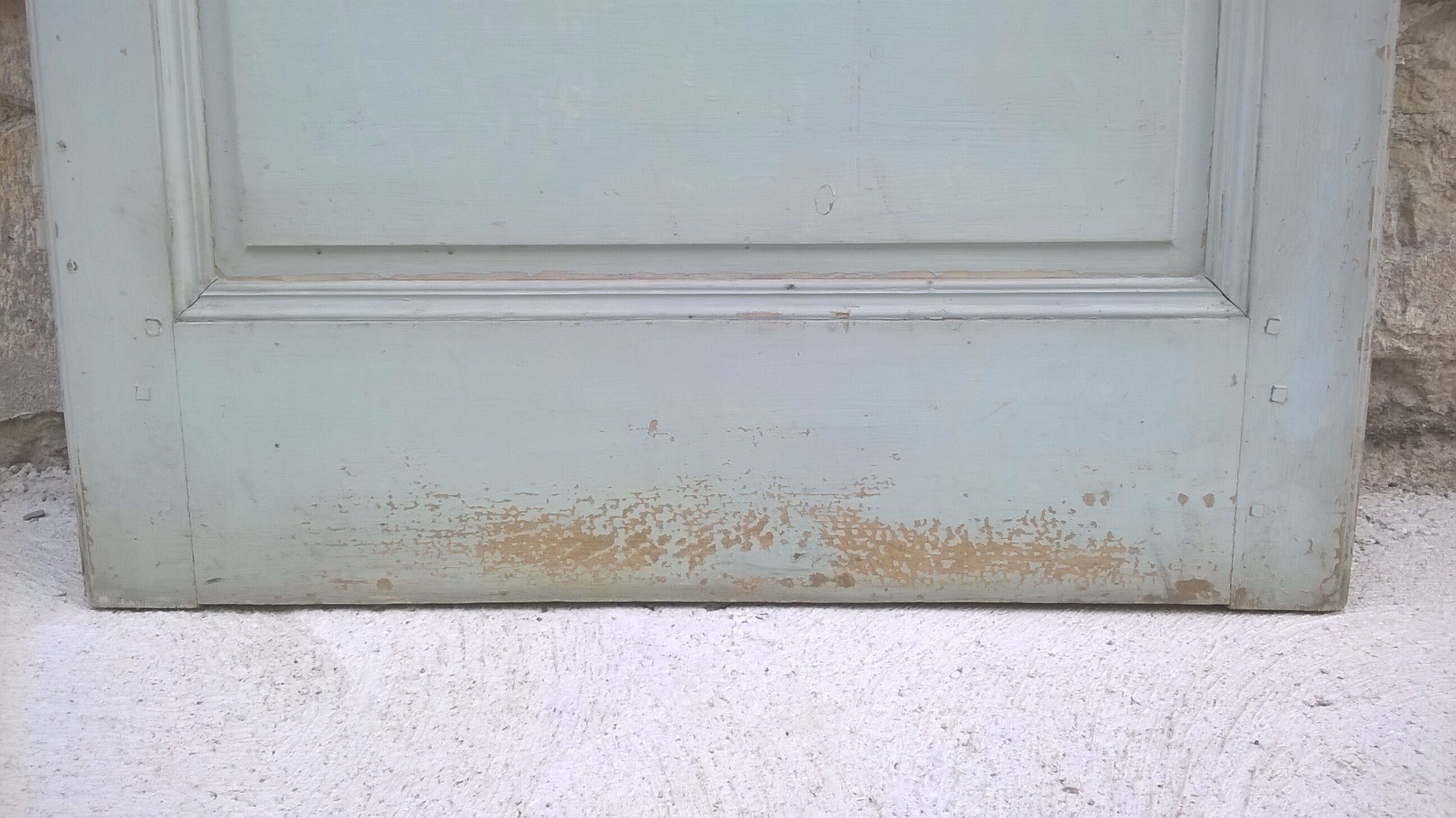 Old glass interior door mint