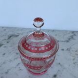 Glass candy box