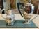 Silver-plated coffee pot and water jug. (2 items)