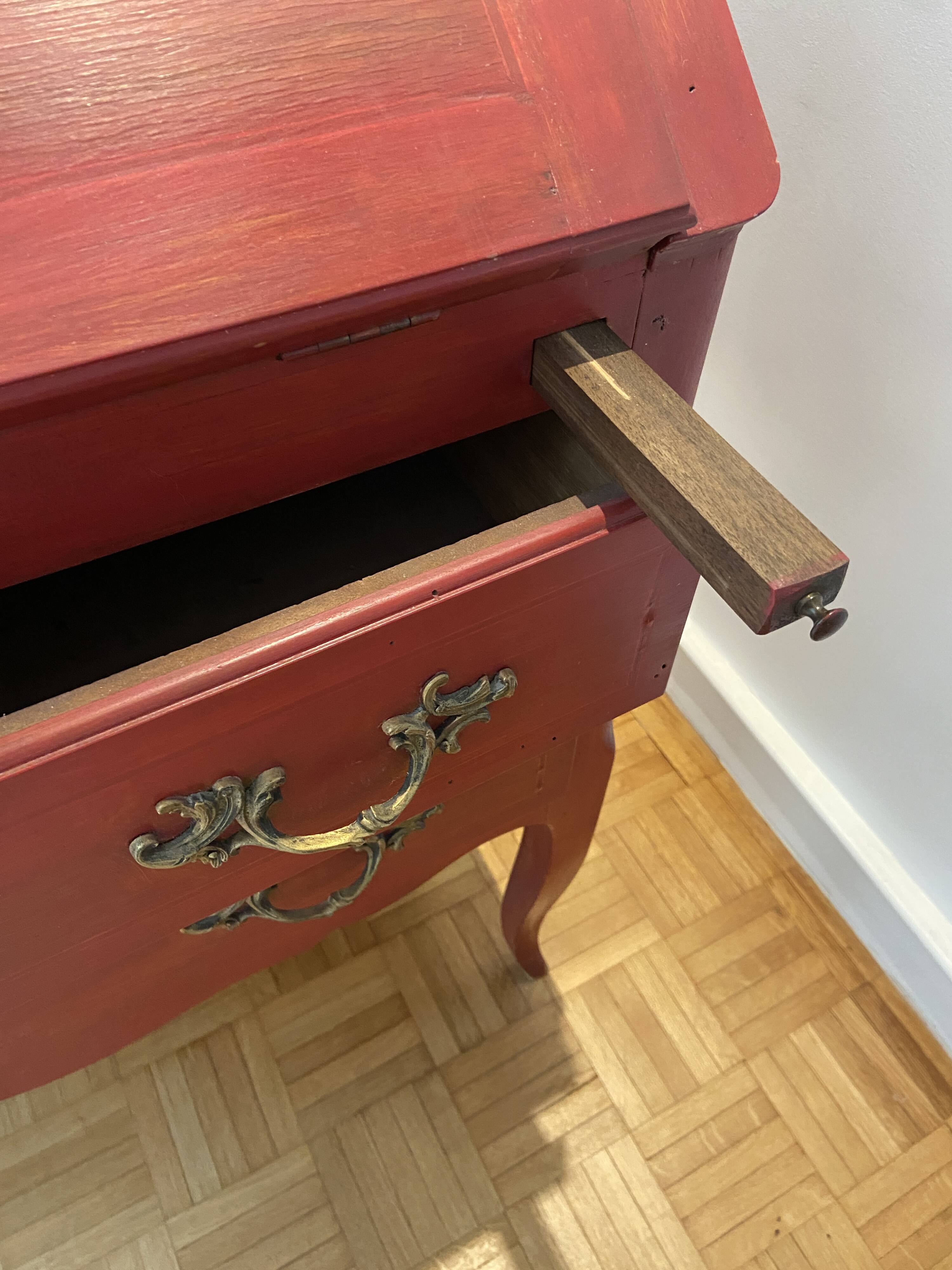 Urgent Louis XV style secretary, 18th century