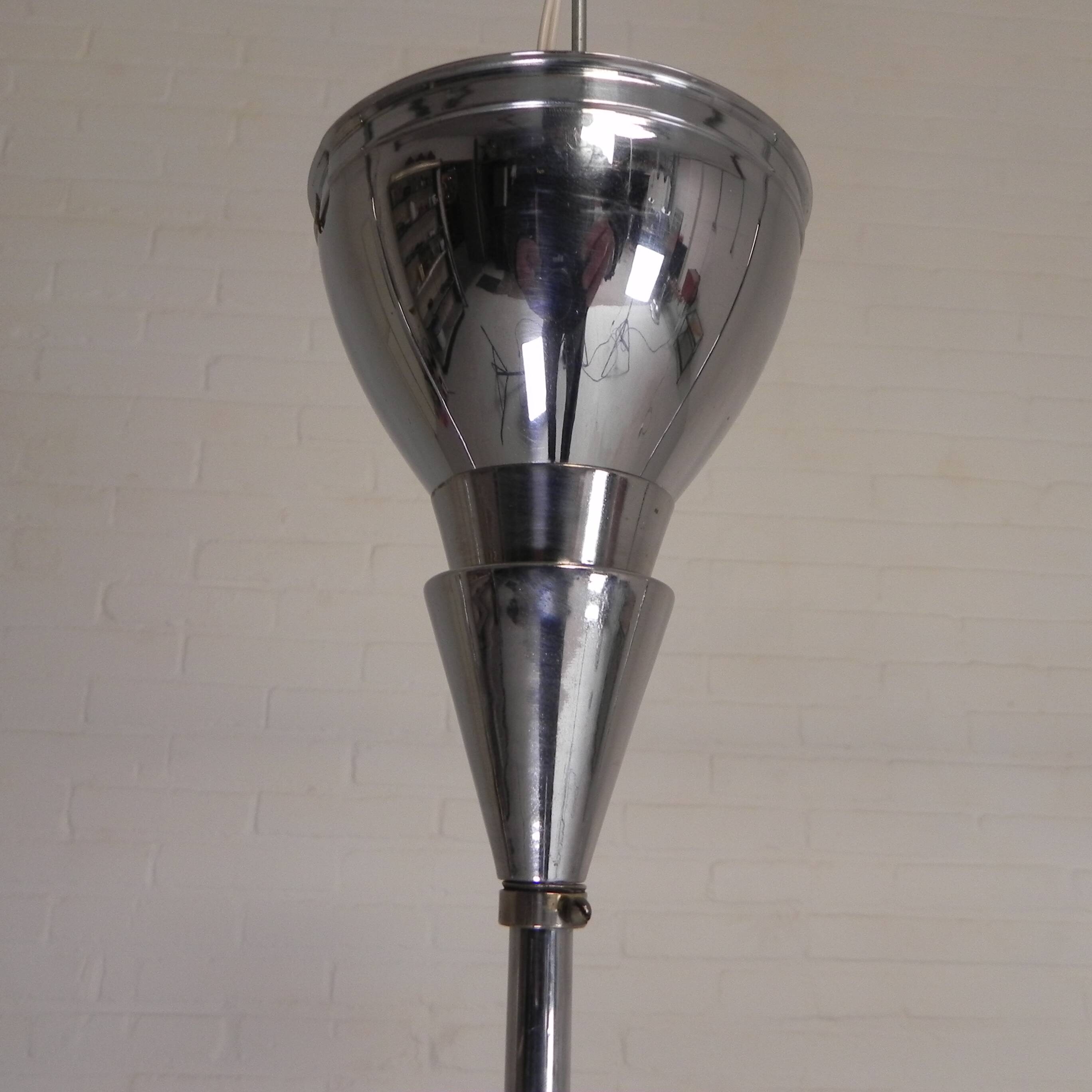 Zeiss Ikon pendant lamp, mirror lamp, 1930s