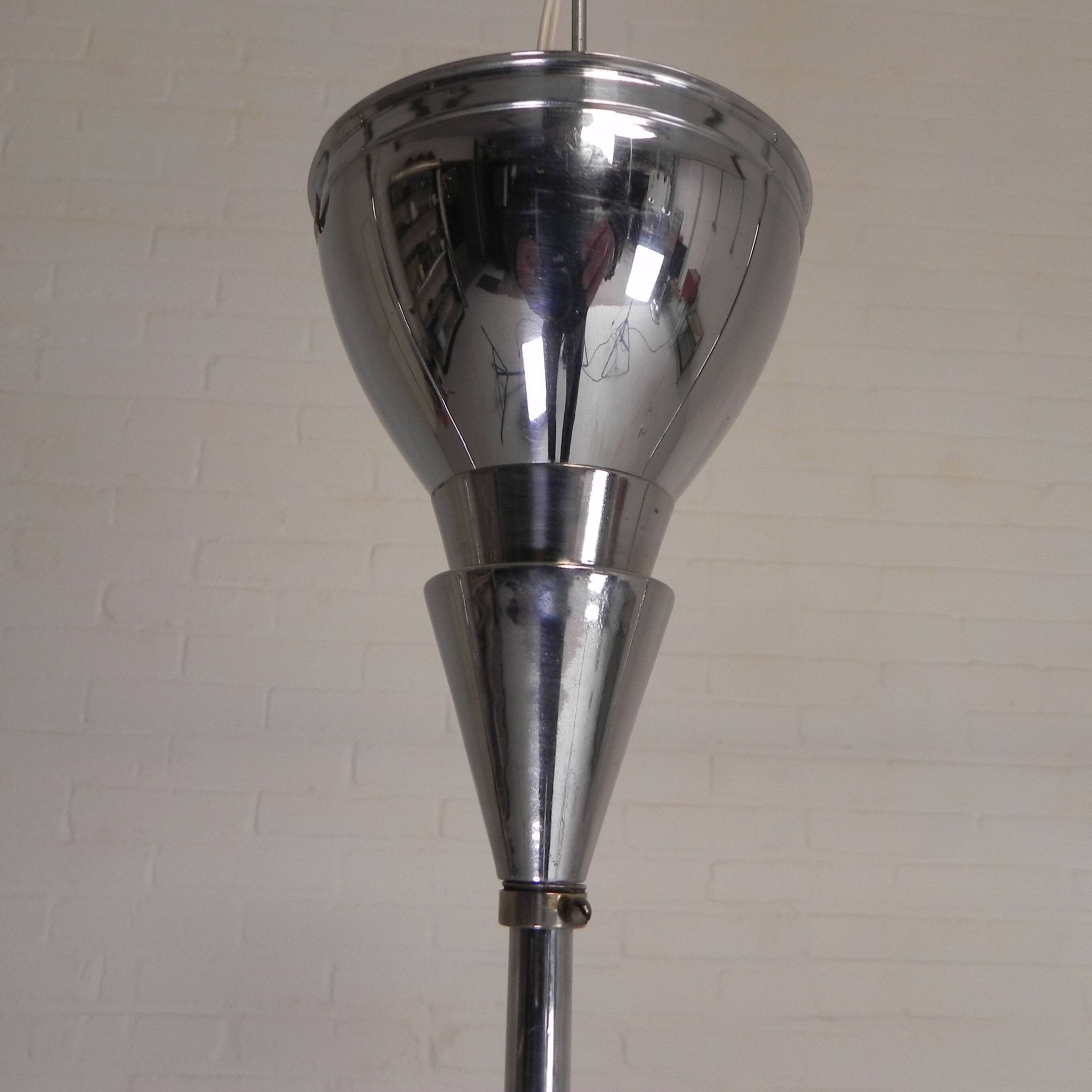 Zeiss Ikon pendant lamp, mirror lamp, 1930s