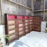 Oak display cabinet MD 1900