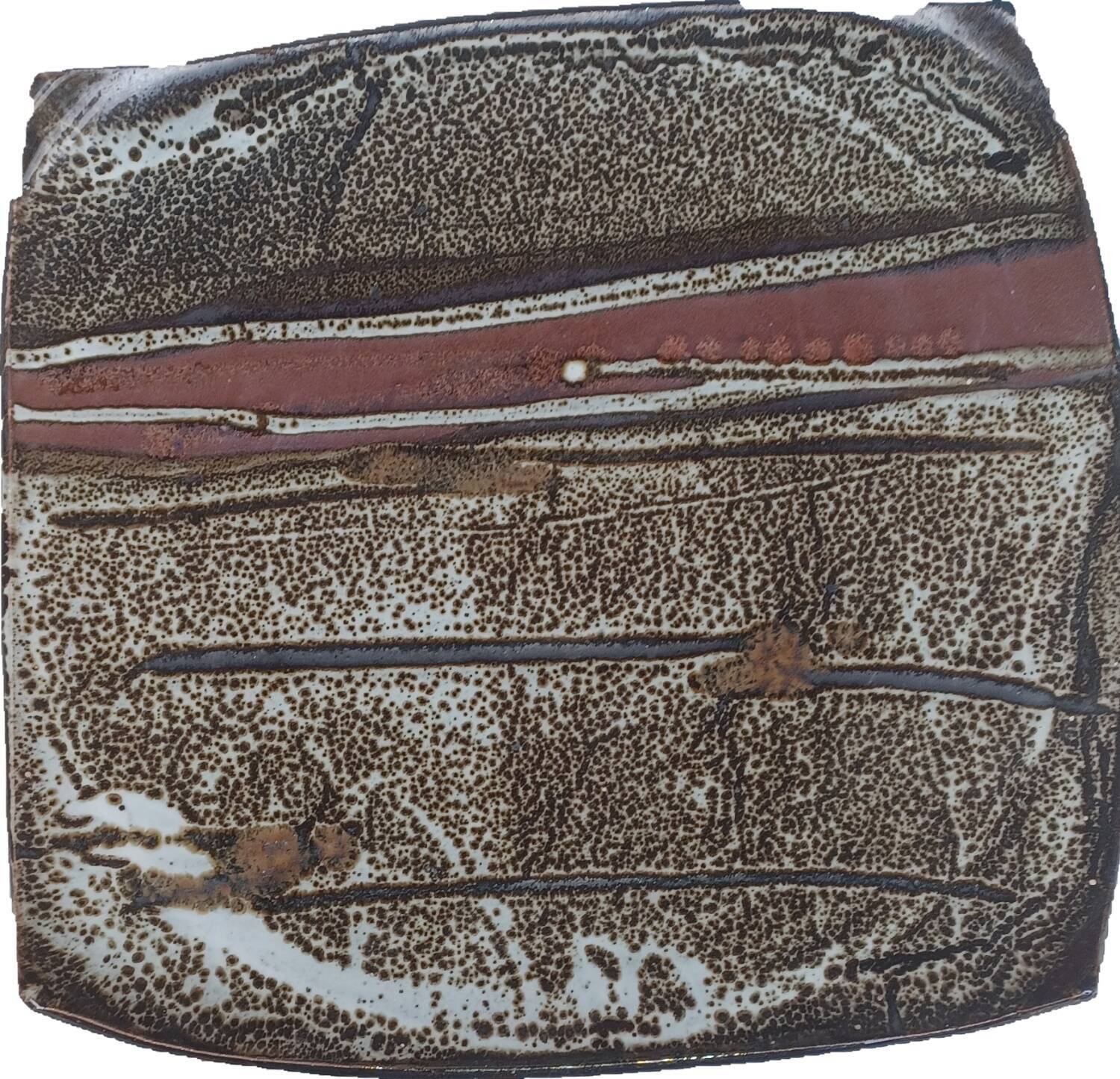 Ceramic stoneware dish