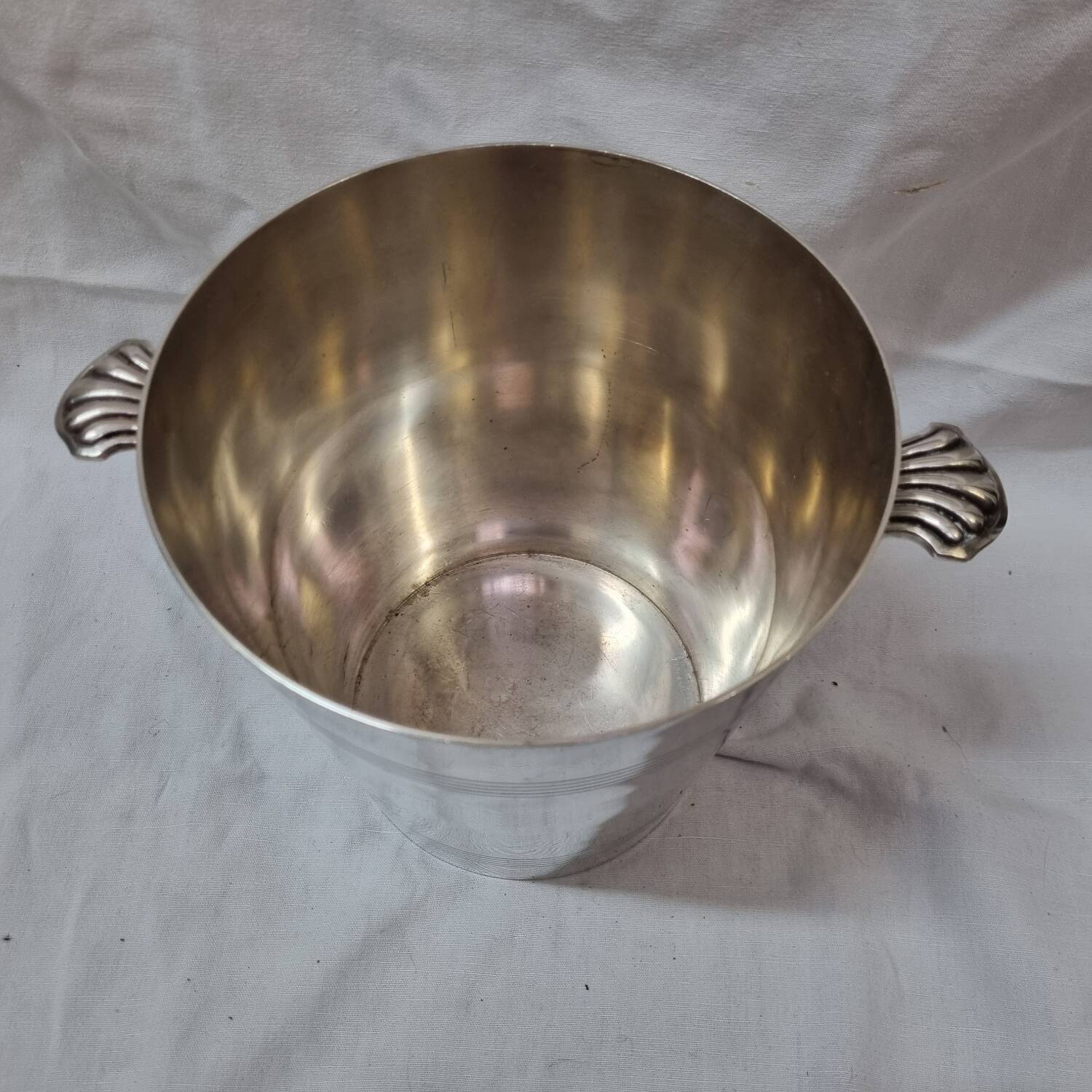 Silver champagne bucket, 1960