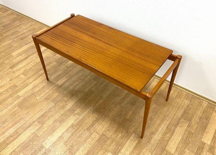 Drevotar coffee table, vintage czech 1960s