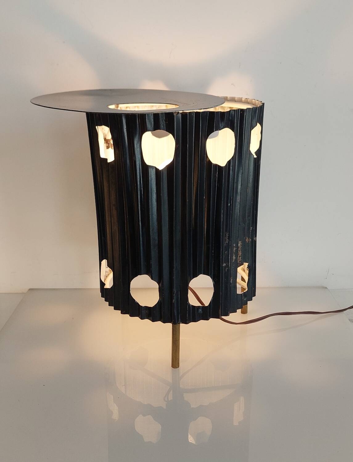 Java lamp Mathieu Mategot 1950