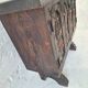 Arts of México Spanish colonial carved  painted console / sideboard, 1940s