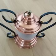 Lampe laiton et verre